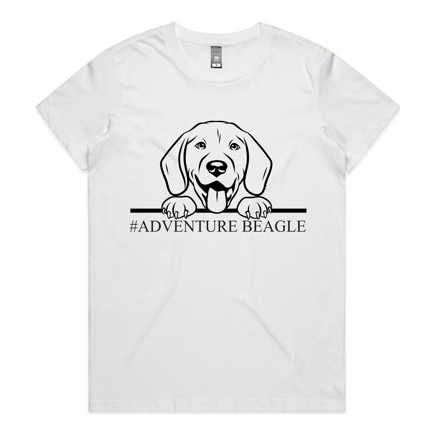 #ADVENTURE BEAGLE Womens Shirt