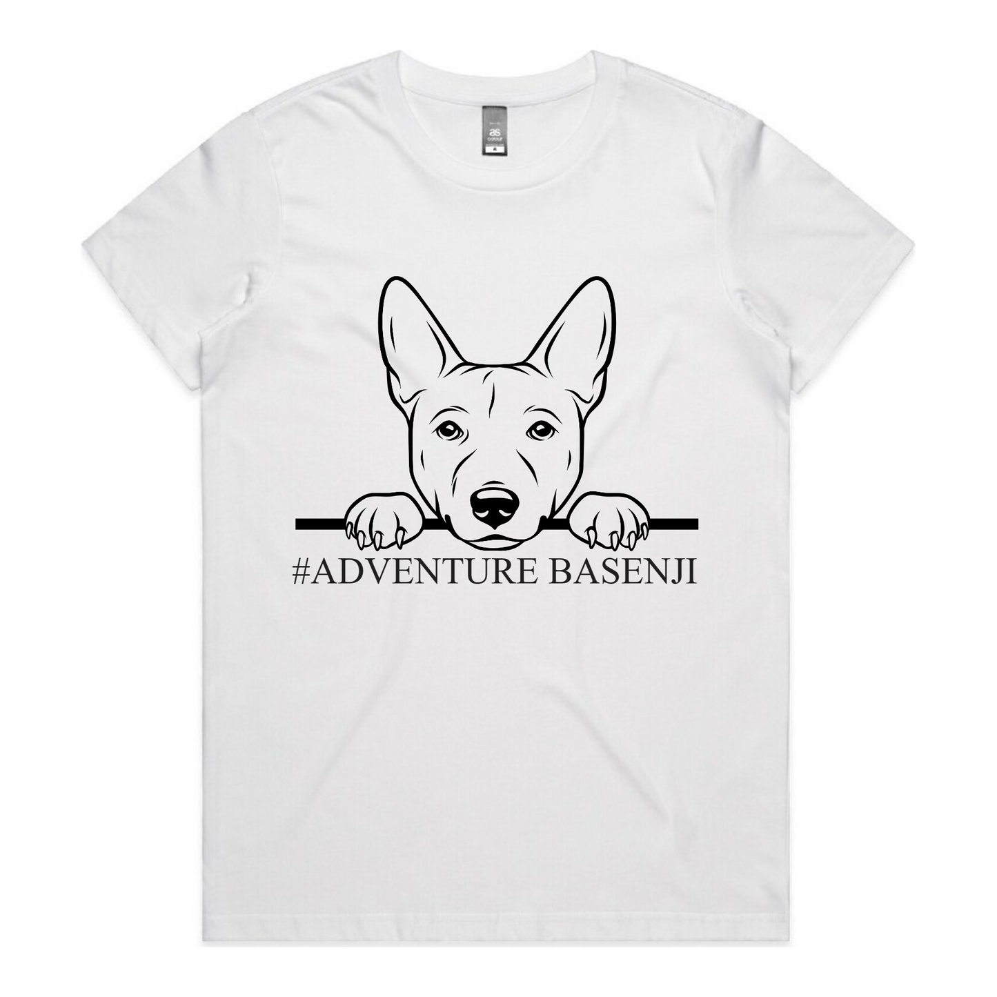 #ADVENTURE BASENJI Womens Shirt