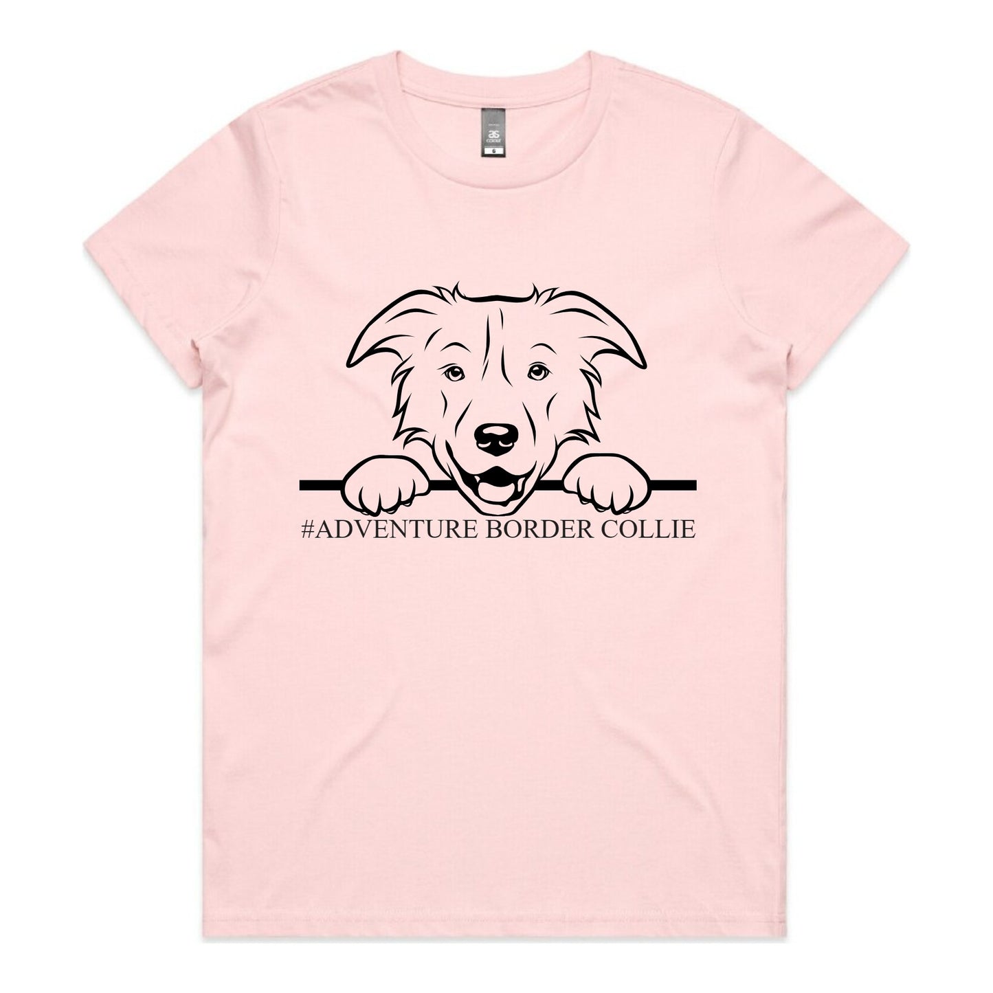 #ADVENTURE BORDER COLLIE Womens Shirt