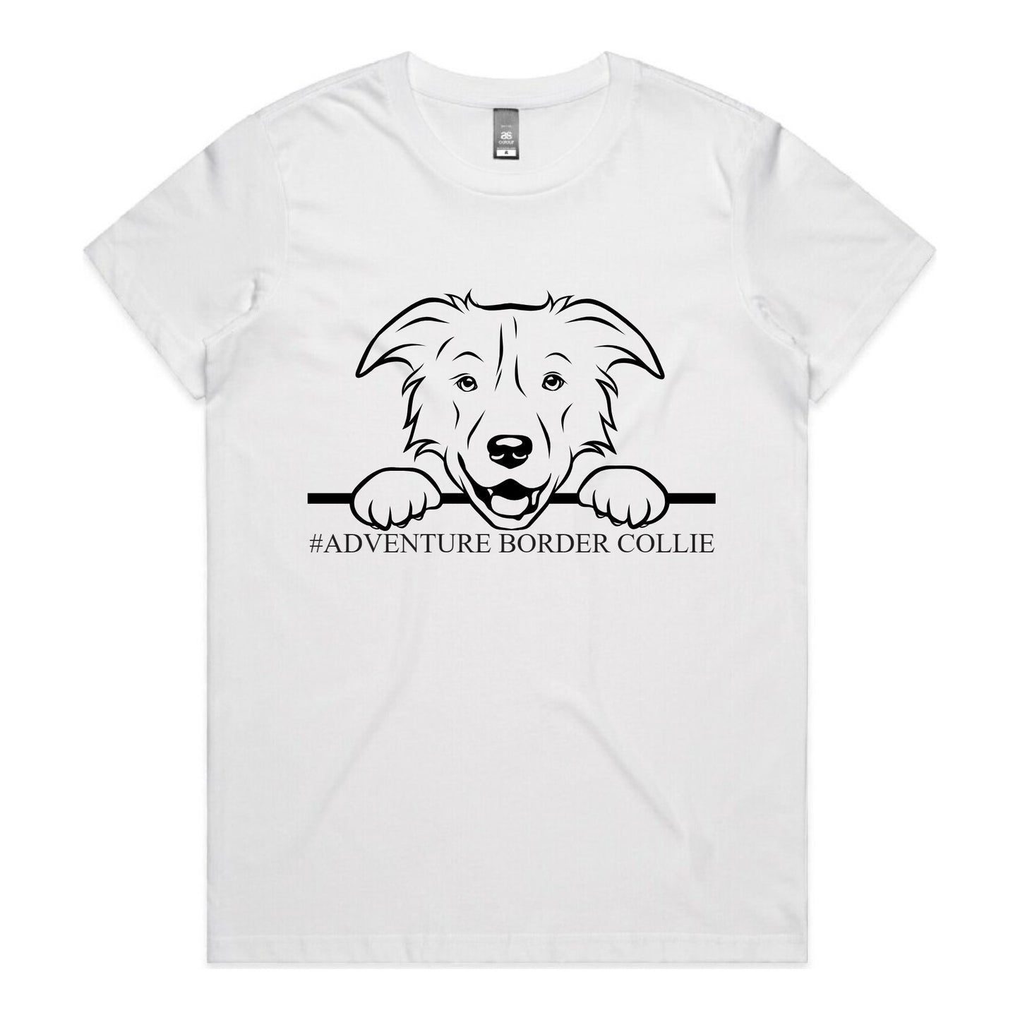 #ADVENTURE BORDER COLLIE Womens Shirt