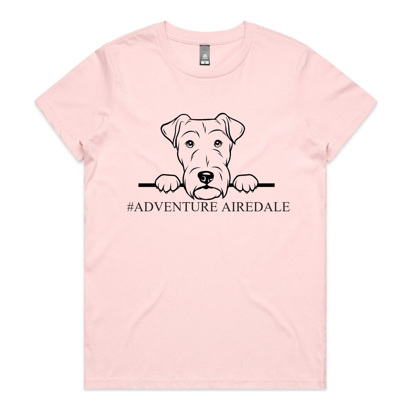 #ADVENTURE AIREDALE Womens Shirt