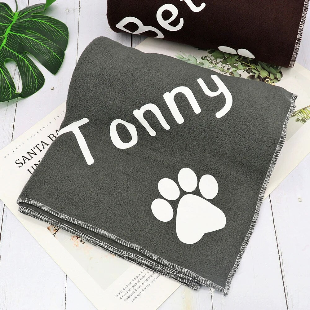 Custom Pet Blanket