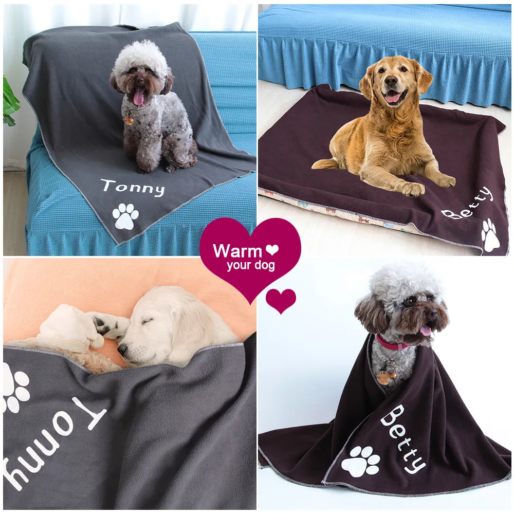 Custom Pet Blanket