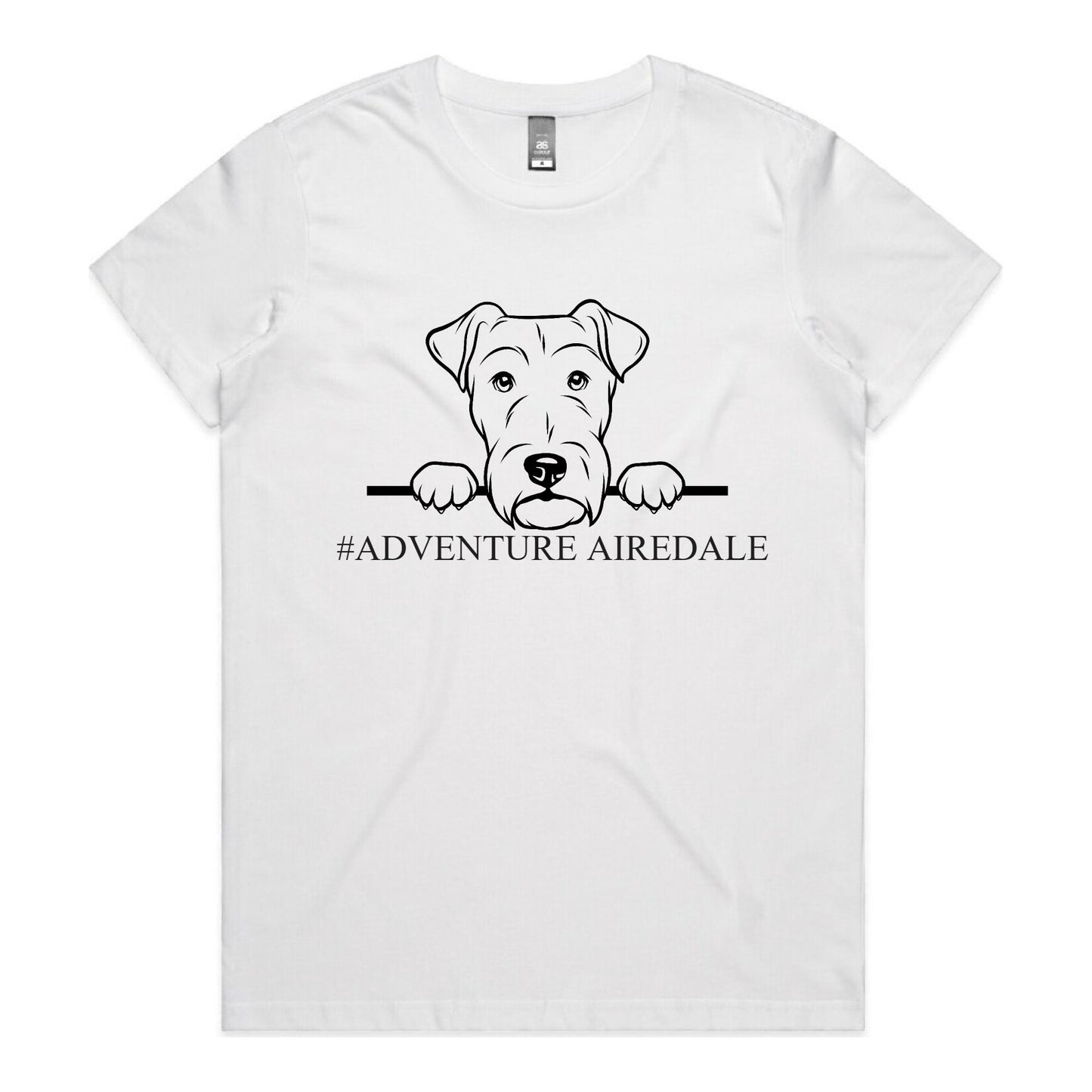 #ADVENTURE AIREDALE Womens Shirt