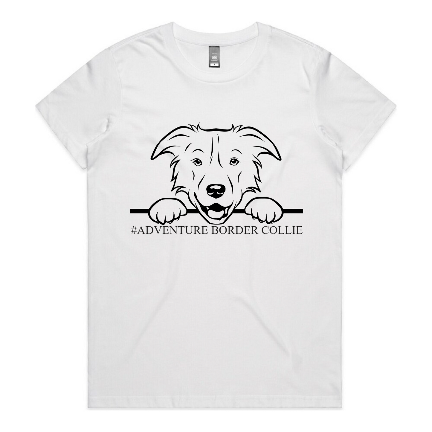 #ADVENTURE BORDER COLLIE Womens Shirt