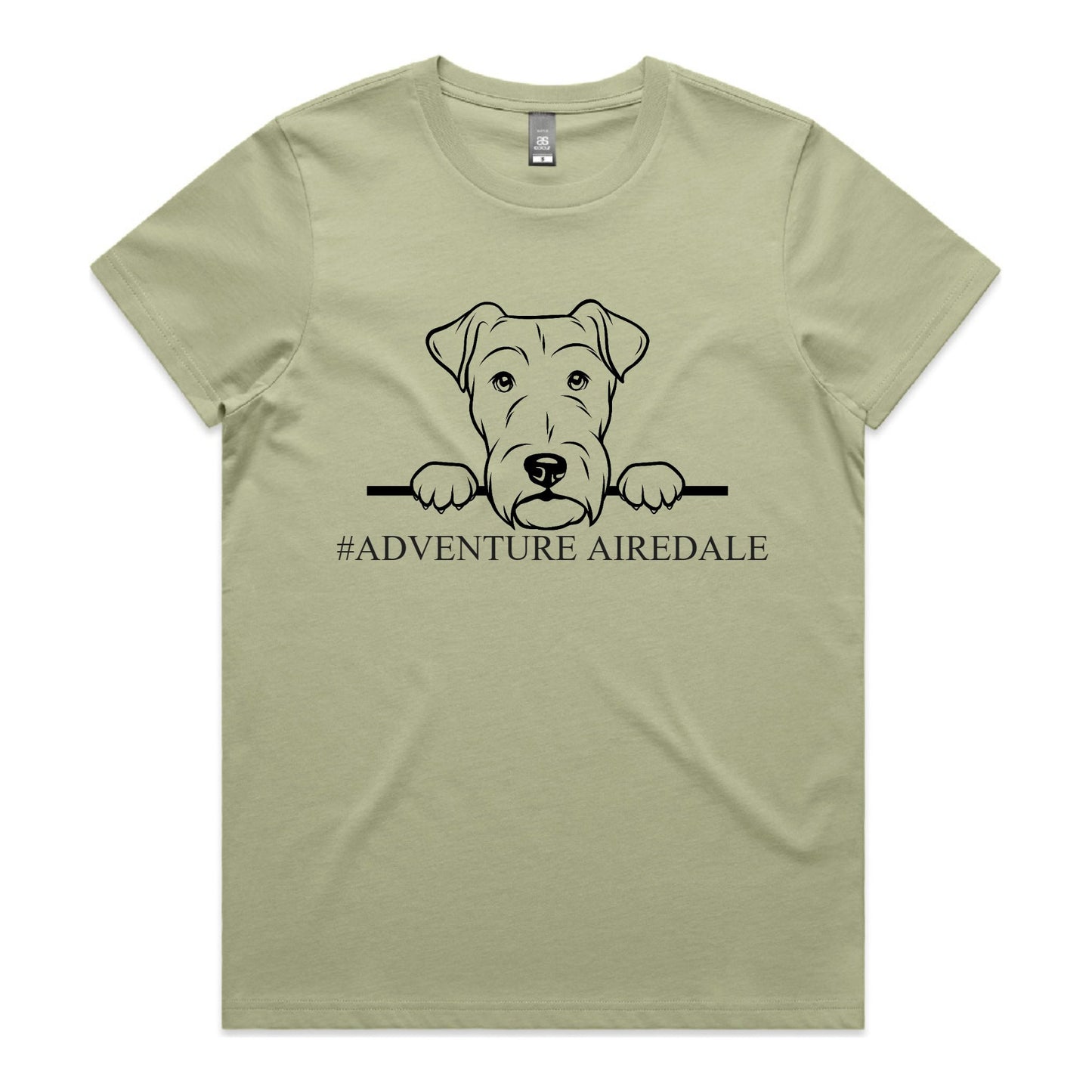 #ADVENTURE AIREDALE Womens Shirt