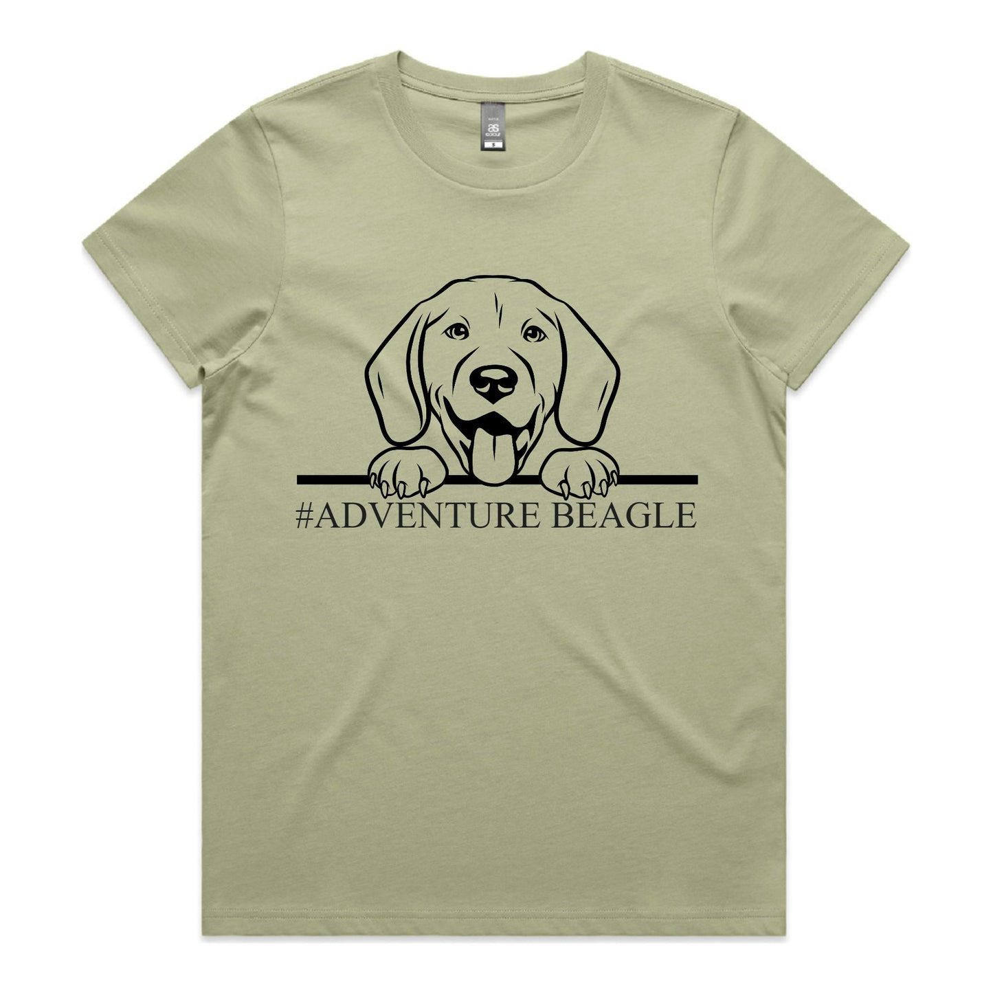 #ADVENTURE BEAGLE Womens Shirt