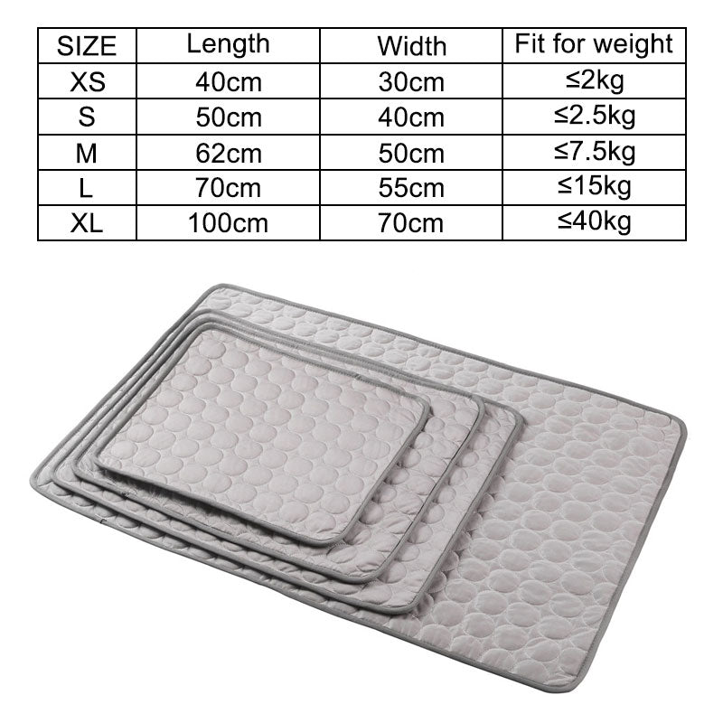 Pet Cooling Mat - Grey