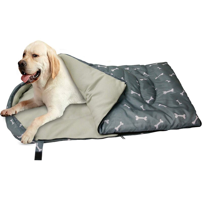 Bone Pattern Dog Sleeping Bag