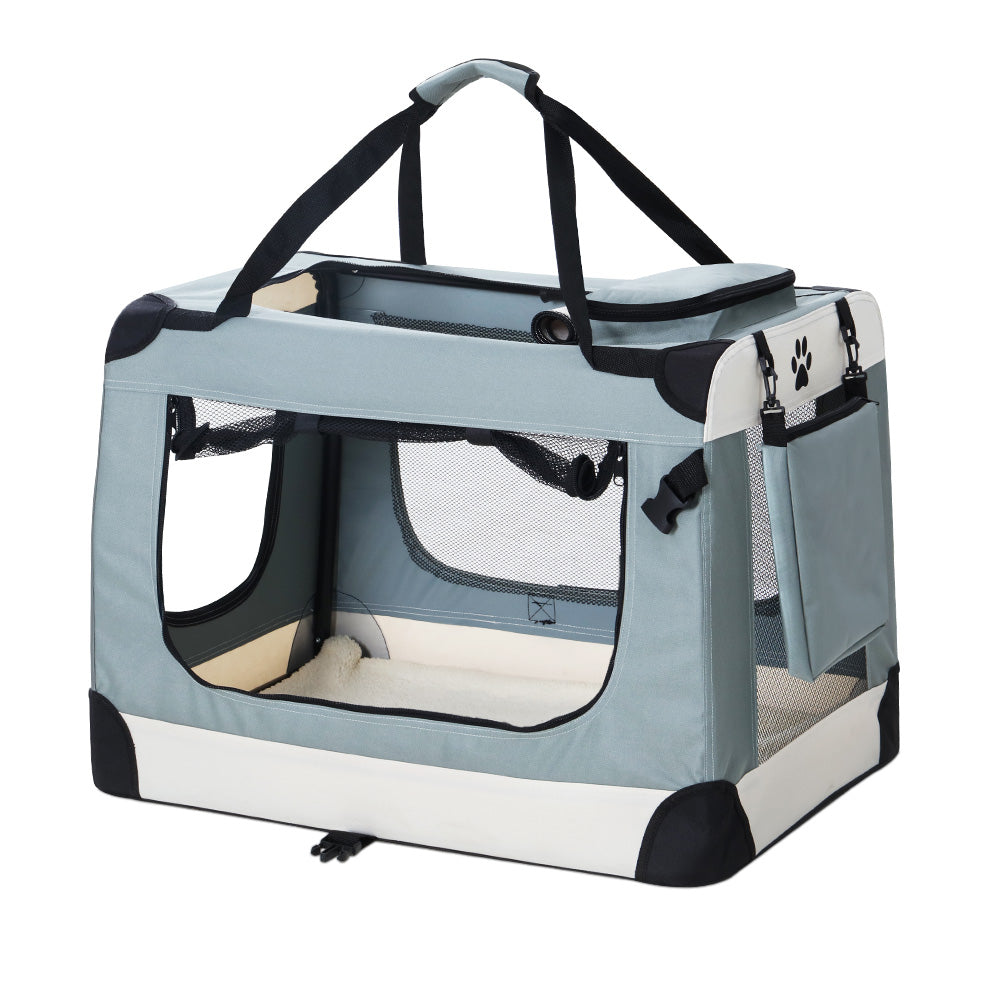 Soft Travel Crate - 2XL, Blue