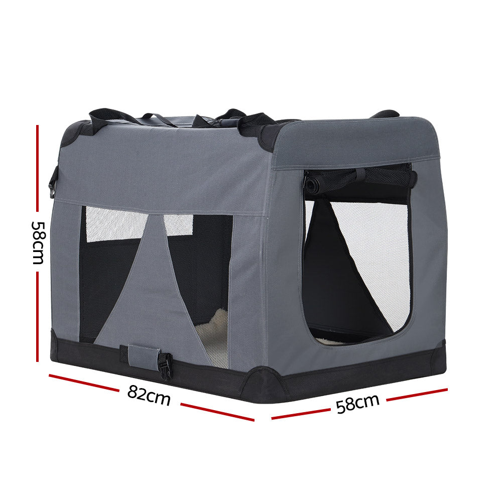 Portable Soft Crate - Extra Large, Grey