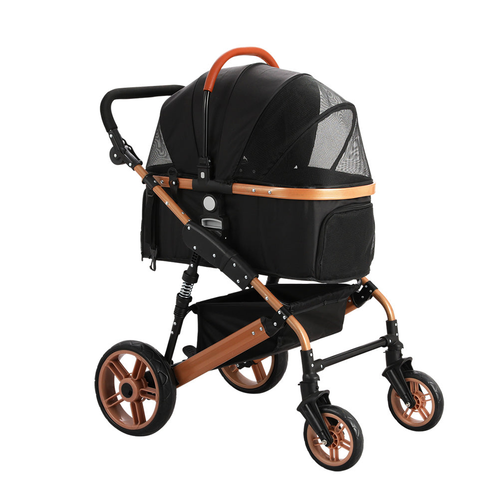 i.Pet Stroller with Removable Carrier (Up to 50Kg)