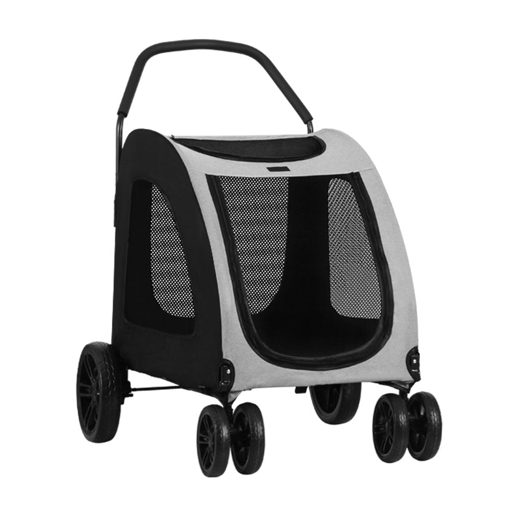 I. Pet Foldable Stroller 4 Wheels (Up to 50Kg)