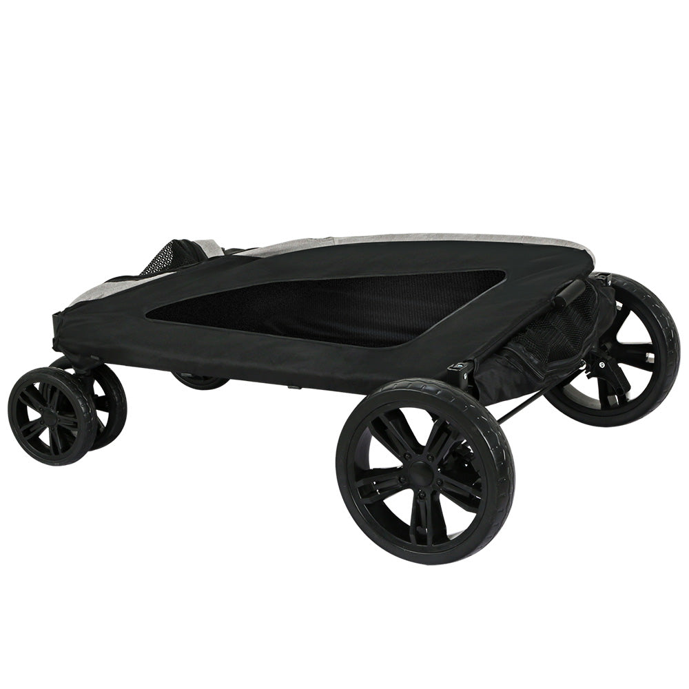 I. Pet Foldable Stroller 4 Wheels (Up to 50Kg)