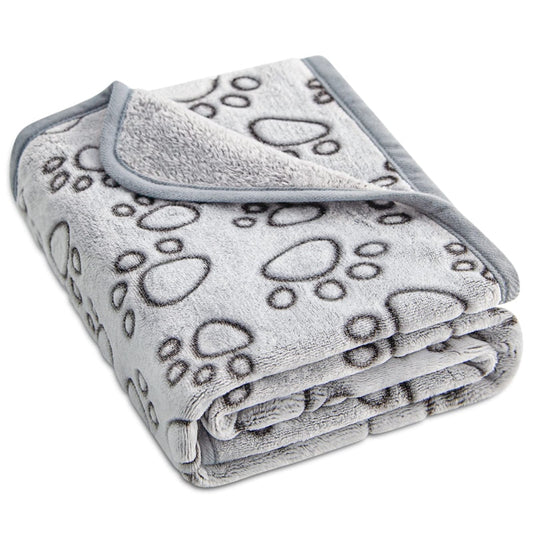 Soft & Warm Dog Blanket - Paw Print