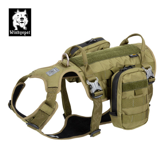 Military Harness - Army Green, Large