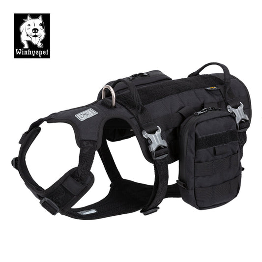 Military Harness - Black, Medium