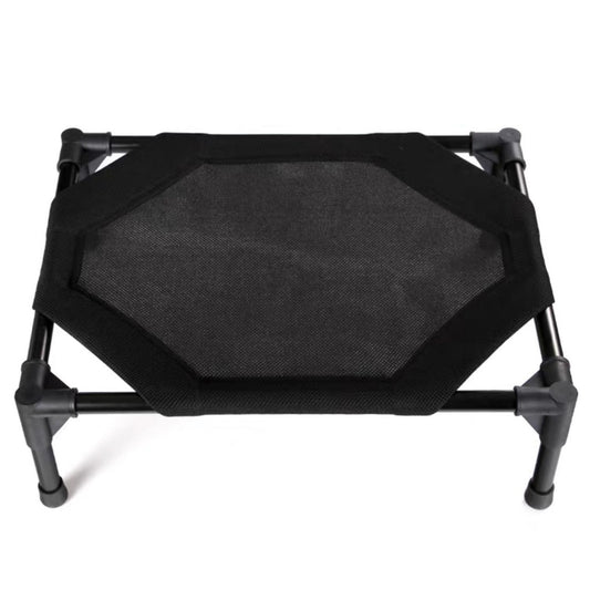 Elevated Camping Bed - Black, Large