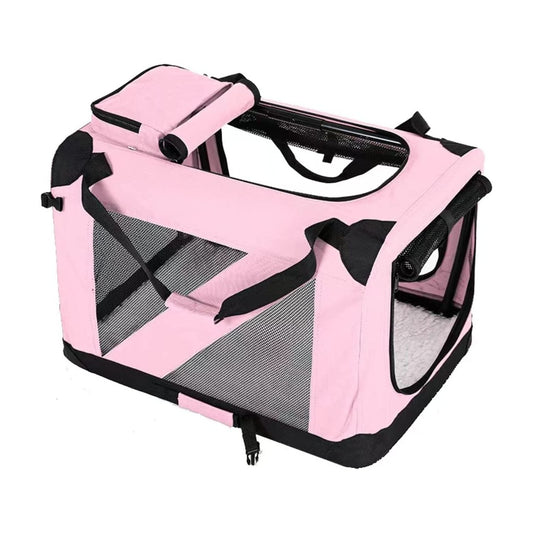 Folding Lightweight Pet Carrier - Extra Large, Pink