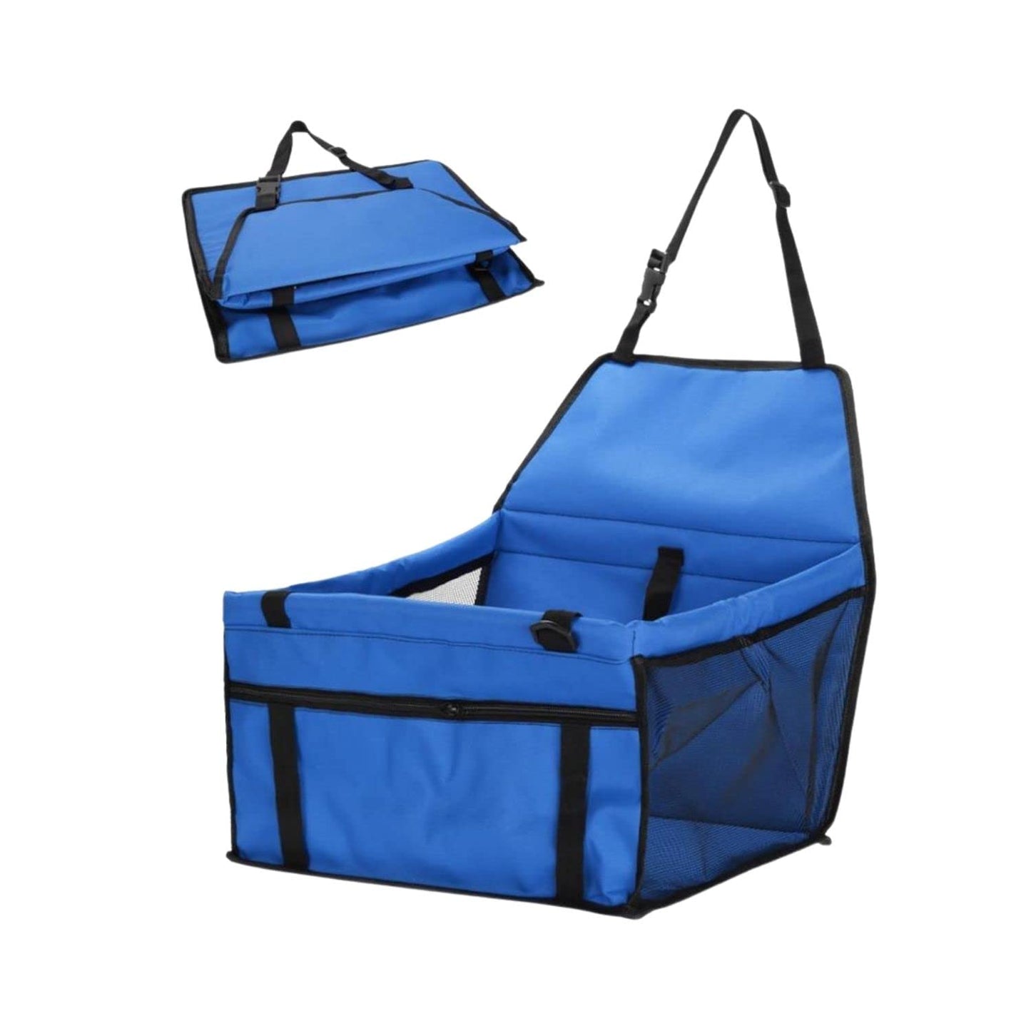 Single Seat Car Pet Carrier - Blue